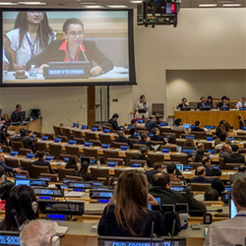 Negociaciones sobre el tratado de prohibición de armas nucleares en la ONU, Foto: Ralf Schlesener