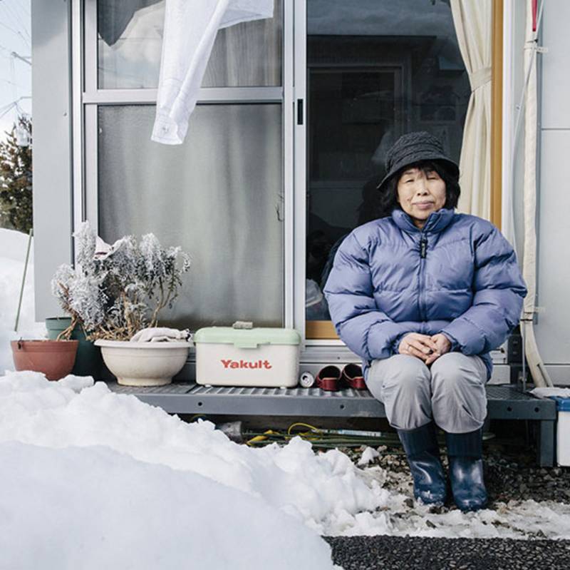 Displaced Fukushima resident. Photo by Kristian Laemmle-Ruff